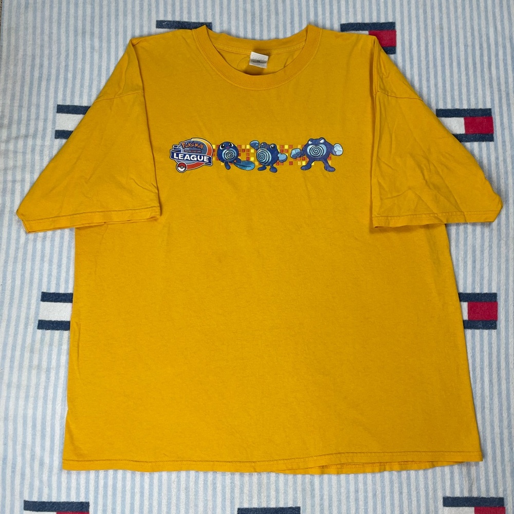 Vintage 2005 Pokémon trading card league tee shirt